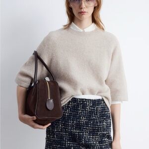 & OTHER STORIES Alpaca Blend Knitted Top